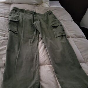 Men's St Johns Bay Green Jeans - 36 x 29